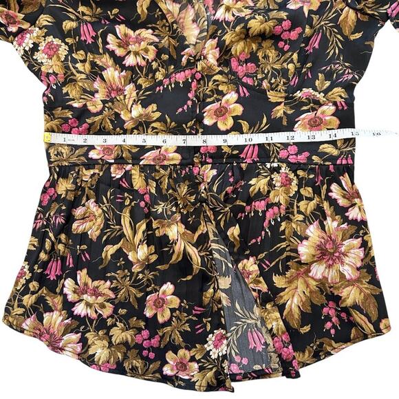 BY ANTHROPOLOGIE Deep-V Tunic Blouse NWT Small - Picture 12 of 13